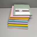 Stero Fabric Storage Bins 6 Pack Fun Colored Durable Storage Cubes with Handles Foldable Cube Baskets for Home, Kids Room, Closet and Toys Organization Cyan, Green, Yellow, Purple, Pink and Peachpuff