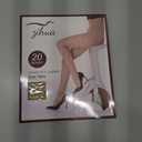 ZIHUA 2 Pairs Run-Resist Sheer Tights for Women, Nylon Black Nude Tights with Reinforced Toes, S-XLPack of 2