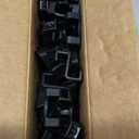 HOUSE DAY Space Saving Hanger Hooks 60 Pack, Black Clothes Hanger Connector Hooks, Heavy Duty Hanger Hooks Space Saver, Premium College Dorm Room Essentials, Good Closet Organizers and Storage