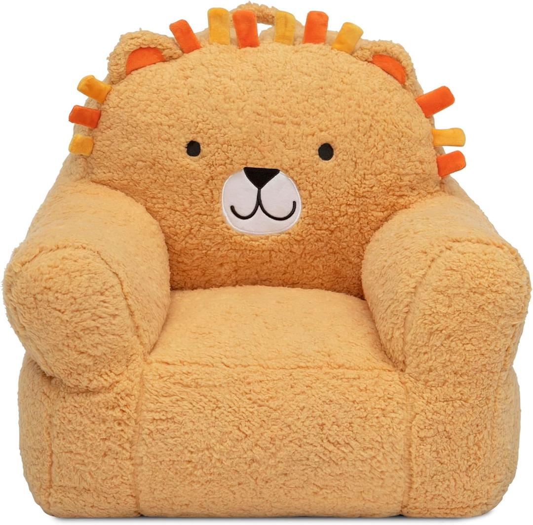Delta Children Lion Cozee Buddy Chair, Orange