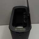 TIPGO Automatic Motion Sensor Bathroom Trash Can with Lid, 2.6 Gallon Touchless Trash Bin, Smart Garbage Can Plastic Slim Wastebasket for Bedroom, Office, Dorm (Black)