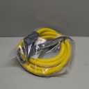 15ft 10-50 50Amp Extension Cord Compatible with NEMA 10-50 Male Plug to 10-50 Female Receptacle, 50 A 3 Prong Electric Range Oven Stove Extension Power Cord, STW 8 AWG/3C Gauge, 250V, 12500W