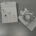 Apple EarPods Headphones with Lightning Connector, Wired Ear Buds for iPhone with Built-in Remote to Control Music, Phone Calls, and Volume