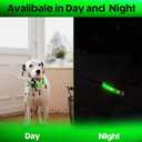 Light Up Dog Collar – Reflective, Adjustable & Rechargeable Electronic Glow Pet Collars – Bright, Comfortable, High Visibility LED Dog Collar for Night Safety, Outdoor Walk, Flashing Fun, Green, Small