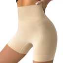 Tummy Control Shapewear Shorts for Women Under Dress Womens Compression Shorts Under Dress Shapewear (L)