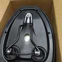 Adjustable electric scooter seat, suitable for all 8.5-inch and 5.3-6 inch scooter pedals, upgraded and enlarged waterproof seat cushion, shock-absobing riser, stable and firm, adjustable height