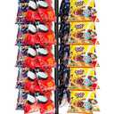 TJ.MOREE Chip Rack Display Stand, Chip Bag Holder for Party 360 Rotating 48 Clips Countertop Snack Hanger, Snack Retail Display Rack