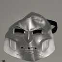 Dr Doom Mask, Mf Doom,Grim Robot Mask, Demon and Scary Halloween Demon, Gorgeous Cosplay Party Props, Terrifying Zombie Face Costumes (plastic)