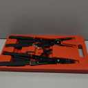 Heavy Duty Snap Ring Pliers, 16" Large Snap Ring Pliers Heavy Duty, 2 Piece Snap Ring Plier Set External and Internal Pliers With 12 Tips, 0 15 45 90 Tips