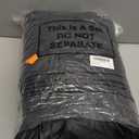 Riakrum Full Car Cover Waterproof All Weather for Automobiles Windproof Cover Rain UV Protection Sun Scratch Resistant Outdoor Universal(Fit Sedan Length (194-208'') 59'' H,Black, Orange)