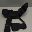 Travel Pillow Airplane Foot Hammock Set, Airplane Pillows with 3D Eye Mask for Sleeping, 360 Support Plane Head Strap, Long Flights Essentials, Stop Bobblehead and Travel Foot Rest Leg Relief