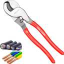 TOOLEAGUE 10 inches Cable Cutter,Heavy Duty Cable Cutting, High Leverage Cutter for Aluminum, Copper, Wire, Communications Cable