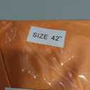 Newrara Adult Shiny Graduation Cap and Gown Tassel Set for High School & Bachelor (Orange)