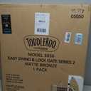 Toddleroo by North States - Easy Swing & Lock Baby Gate Series 2: Hardware Mounted Metal Safety for Stairs & Doorways - Adjustable 28.68 to 47.85 Inches Wide - 31 Inches Tall - Matte Bronze