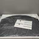 Hasipu Arch Vanity Mirror with Light, Arched Led Makeup Mirror with 10X Magnification, Tabletop Desk Mirror with USB Charging Port, Dimmable 3 Colors Mode, 32" x 24" Inch (White)