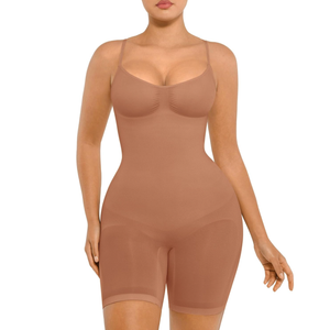 FeelinGirl Shapewear Bodysuit Tummy Control Seamless Sculpting Hip Enhancer Body Shaper for Women 4XL