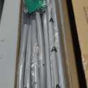 RANTILA 4 Panel Room Divider, 6 Ft Tall Folding Privacy Screen Room Dividers, Freestanding Room Partition Wall Dividers, 136''W x 20''D x 71''H, Grey