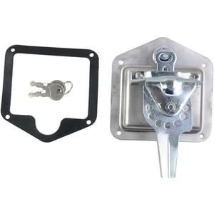 Mobestech 1set Handle Stainless Steel Locking Latch Keys Tool Box Lock for Rv Trailer and Camper Heavy Duty Replacement Latch for Enhanced Security