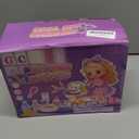 G.C Cat Toys for Kids Girls, Electronic Interactive Stuffed Cat Walk Meow and Wag Tail with Stroller Pet Care Accessories Toys Pretend Play Birthday Gifts for Toddlers Girls 3 4 5 6 7 8 Year Old