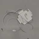 Apple EarPods Headphones with Lightning Connector, Wired Ear Buds for iPhone with Built-in Remote to Control Music, Phone Calls, and Volume