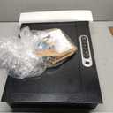 19.7" Tall Biometric Wall Safe Between 16" Studs | Fingerprint & Keypad