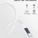 Car Carplay Cable for iPhone 17/Air/17 Pro Max/16/15/Pro Max/Plus, 2-Pack USB to USB C for iPhone 17 USBC Cord, iPad Pro 13/12.9/11 inch, Air 5/4th, Mini 7/6 Gen Car Charger Cable Charging Cord 3FT (White)