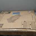 Dream On Me Classic Design Toddler Bed In Steel Grey, Greenguard Gold And BSA Certified, Low To Floor Design, Two Side Safety rails, Non-Toxic Finishes, Wooden Nursery Furniture