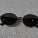 livho 2025 Trendy Oval Sunglasses - Stylish Polarized Shades for Everyday - Retro Metal Frames