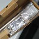 Ivilon Drapery Window Curtain Rod - End Cap Style Design 1 Inch Pole. 48 to 86 Inch Color Warm Gold
