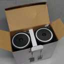 SetSail Toilet Brush, Compact Size Toilet Bowl Brush and Holder Toilet Brushes for Bathroom with Stainless Steel Handle Toilet Cleaner Brush with Durable Scrubbing Bristles, 2 Packs (Black)