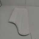 GRANNY SAYS Bathroom Toilet Rugs U Shaped, Bath Mats for Bathroom, Bath Rugs Non Slip Washable, Absorbent Microfiber Toilet Mat, Soft Plush Shaggy Bath Carpet, 20" x 24", White