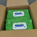 FitRight Aloe Quilted Heavyweight Personal Cleansing Cloth Wipes, Unscented, 576 Count, 8 x 12 inch Adult Large Incontinence Wipes