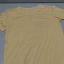 YUFEIDA Men's Sexy Underwear T-Shirt Short Sleeve Mesh Sheer Top Undershirt Sleepwear(Buff M)