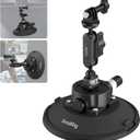 SMALLRIG 6" Suction Cup Mount with Ball Head Magic Arm, Action Camera Mount for DJI Osmo Action 5 Pro/4, for Insta360 x5, for Gopro 13/12, Load Capacity 3kg, on Car Windshield or Window - 5856