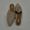 Sandals Women Pointed Toe Low Heel Slide Sandals Summer Slippers Cane Woven Beach Shoes Woman Flat Sandals-B_9
