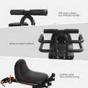 XIEEIX Child Bike Seat, Kids Bike Seat with Guardrail, High Seat Cushion Backrest Mountain Bike Child Bike Seat, Bicycle Child Safety Seat for Children from 1 to 3 Years Old