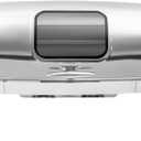 9L/9.5QT Roll Top Chafing Dish Buffet Set Stainless Steel Rectangular Buffet Set Chafing Server Set with Foodr Pan for Wedding,Parties,Banquet,25.2*18.11*17.32in,Silver (1 Grids With Visual Window)