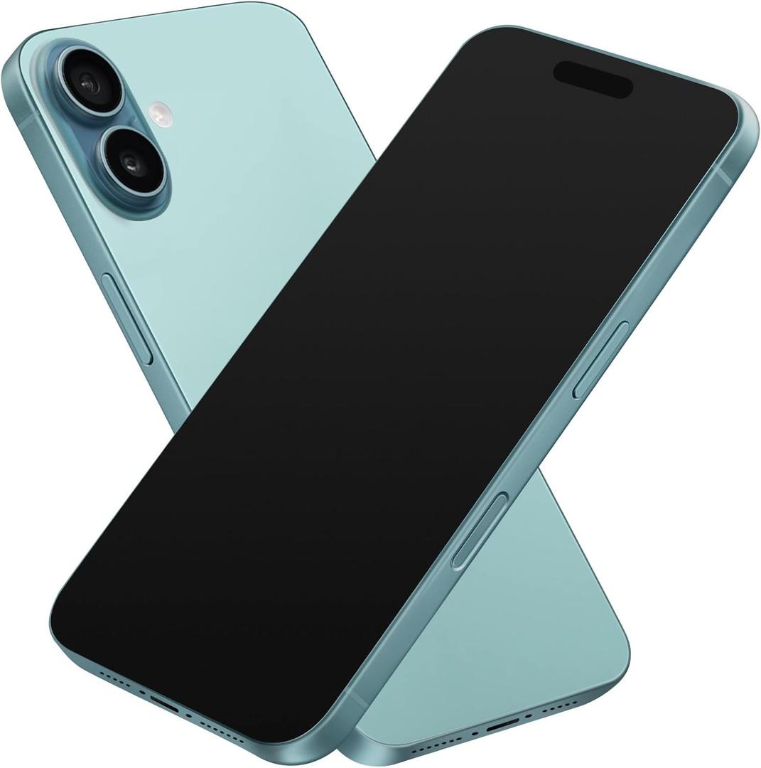 Fake Phone Dummy PropPhone, BlackScreen Decoy PhonePear PhoneNon-Working Phone16 16Pro Max for Kid Play, DisplayPhone Look Like Real Phonepro max16 (16,Teal,Black Screen)