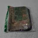 WUDUTOP Bible Cover, Bible Carrying Book Case for Men Women, Protective Church Organizer Holder Bag with with Handle and Zippered Pocket, Christian Gift for Girls Boy and Men(Boho Floral, XL)