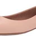 Amazon Essentials Women's Pointed-Toe Ballet Flats, Blush, 7.5