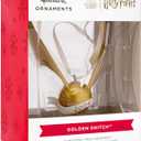 Hallmark Harry Potter Golden Snitch Quidditch 2024 Christmas Ornament