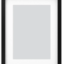 4 black picture frames 31x8x41.5 CM  Wall Gallery Poster Photo Frame with Shatter Resistant Plexiglass