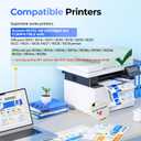 962XL Ink Cartridges for HP 962XL Ink Cartridges Combo Pack Work for HP OfficeJet Pro 9010, 9015, 9018, 9020, 9025 9014 9016 9019 Printer, 4-Pack