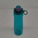 Pogo Plastic Water Bottle with Chug Lid and Carry Handle, Reusable, BPA Free, Dishwasher Safe, Perfect for Travel, School, Outdoors, and Gym | 18oz, 32oz, 40oz, 64oz (Teal)