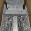 8" White Dryer Vent Cover - 304 Stainless Steel Wall Cap, Screen and Damper