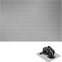 Non-Slip Workout Mat for Under Desk Ellipticals, Exercise Mat for Ellipse Leg Exerciser Machine, Apply to Foot & Leg Pedal Exerciser for Seniors Fitness, Enhanced Stability & Floor Protection, black or grey 2 colors