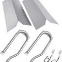 Grill Replacement Parts for Kitchen Aid 720-0891CA 720-0891 720-0891B 720-0891R 730-0891 730-0891B, Flame Tamer and Burner Kit for Kitchenaid Grill Replacement Parts