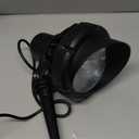 SUNVIE LED 40W Spot Lights Outdoor 5000K Daylight White Plug in Flag Pole Light 120V Ultra Bright Landscape Spotlights for Yard House Tree Lawn Signage Outdoor Spotlight with Stake & 5.5FT Cord