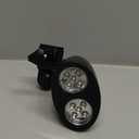 Barbecue Grill Light, 360Rotation for BBQ with 10 Super Bright LED Lights- Heat Resistant,100lm LED BBQ Light for Gas/Charcoal/Electric Grill-Battery Included-Gift for Thanksgiving/Xmas (Black)