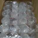 Portion Cups with Lids - 5.5 oz, Plastic - Case of 576 - For Condiments, Dips & Portioning